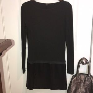 Long Sleeved Slip Dress